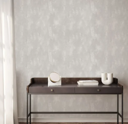 Gray Embossed Wallpaper – Rustic Texture (23111-1)